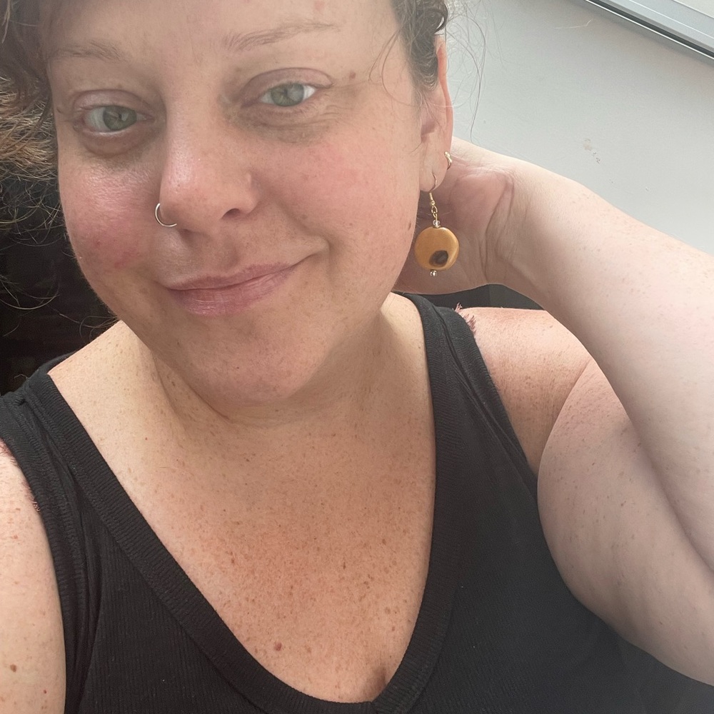Kazuri Handmade Ceramic Bead Earrings
